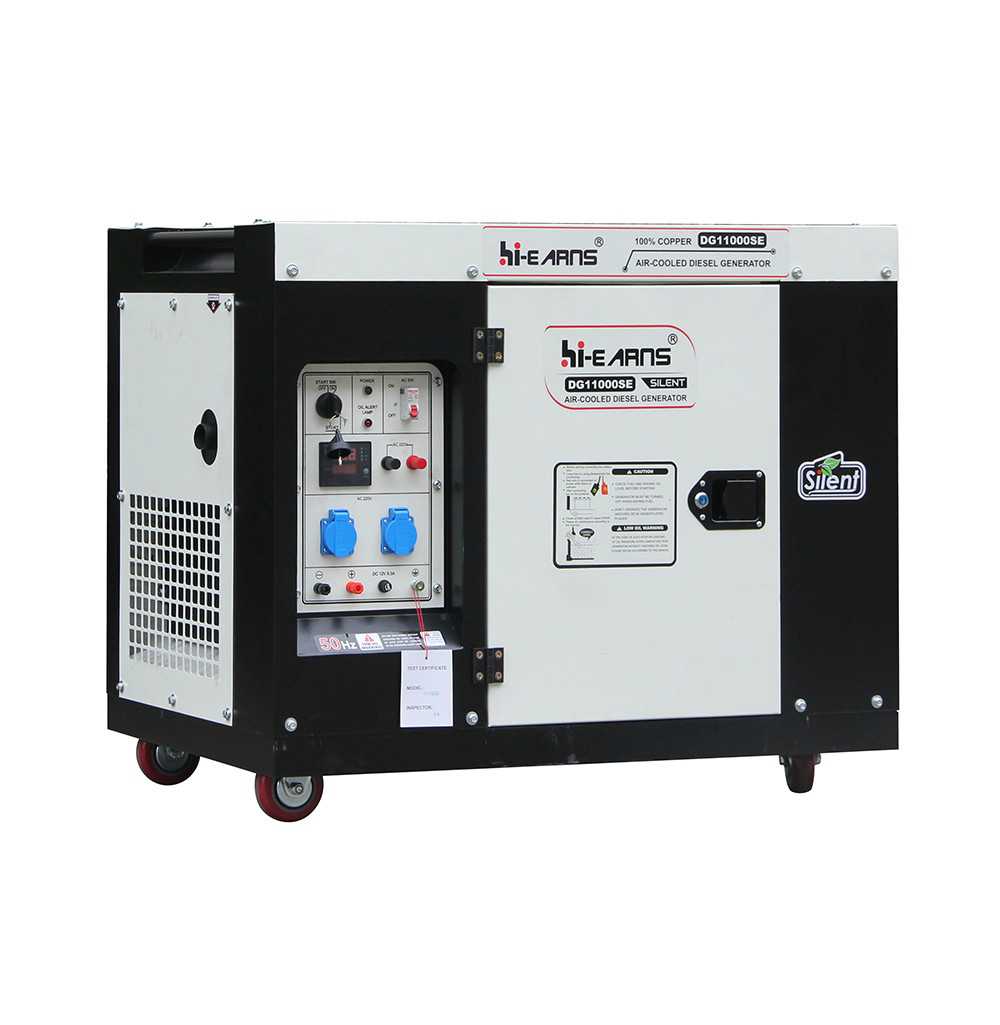 Generador Estacionario Diésel - ESE 110 PW/AS - Endress, AIRCO, S.A